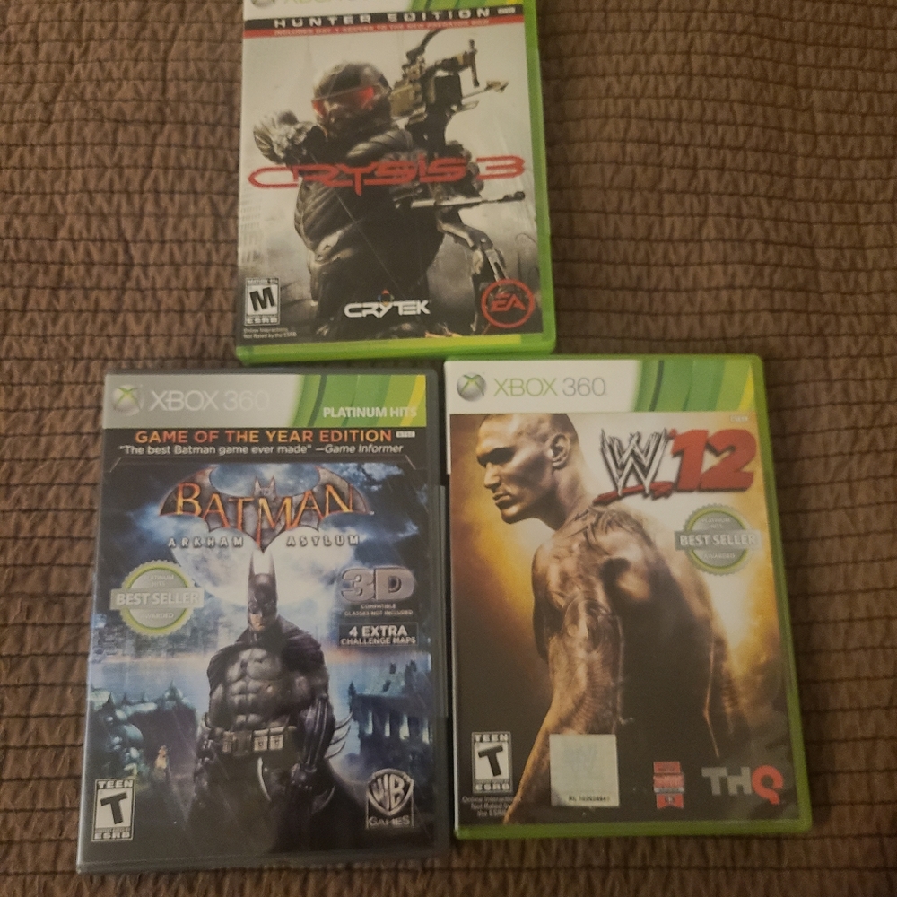 XBOX 360 GAMES